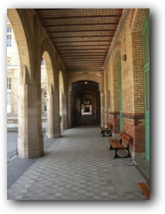 Lycée Buffon, arcades