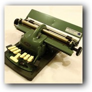 Machine à écrire en Braille de Kaupp